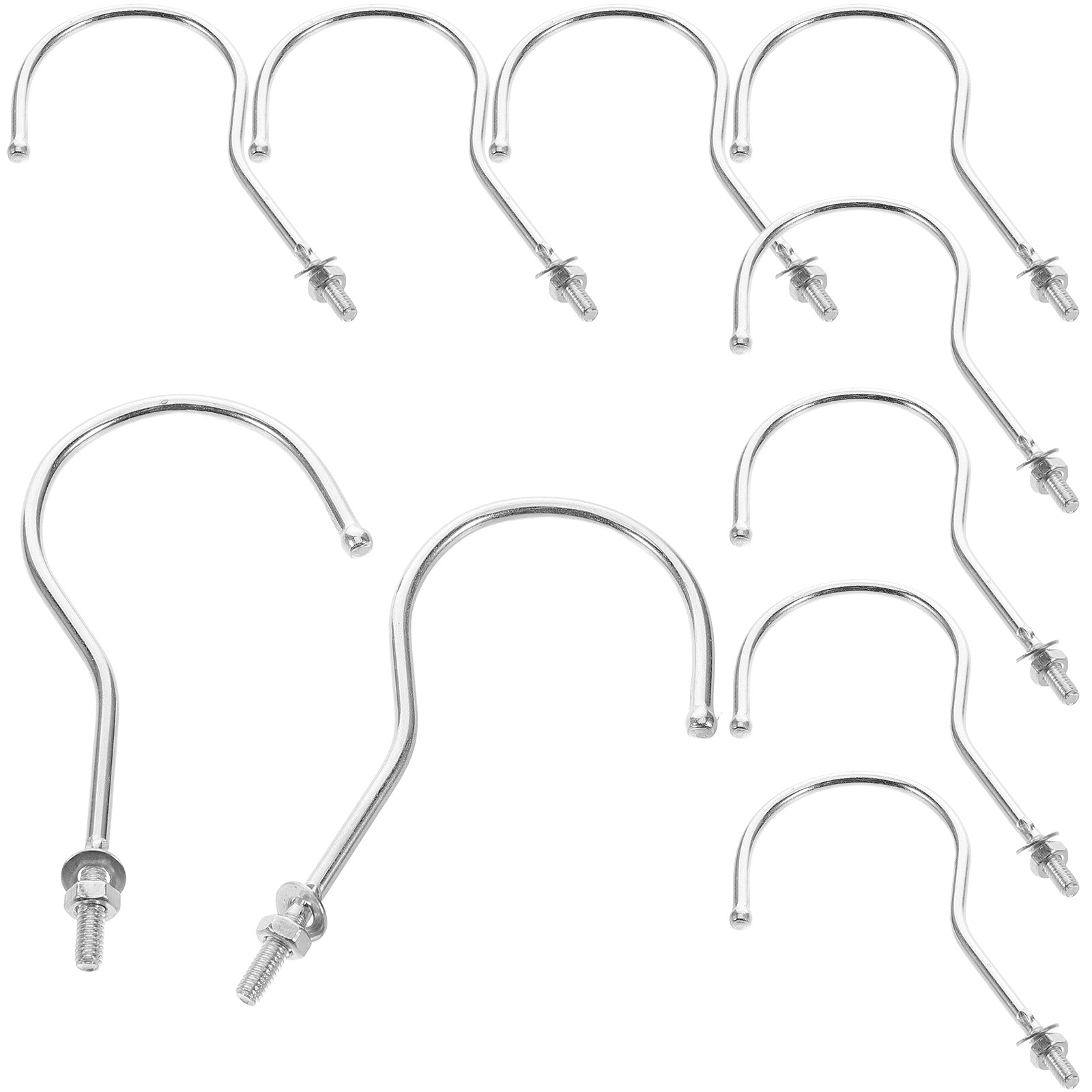 Body Jewelry Display - 10Pcs Mannequin Body Hooks Metal Adjustable