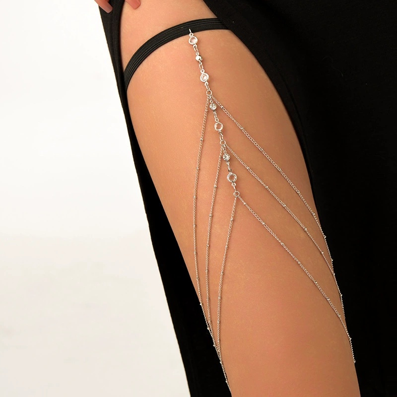2025 New Women Bohemian Thigh  - Body Jewelry Thigh Chain 评论和价格