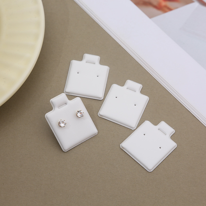 100Pcs White Earring Display C - Body Jewelry Display 评论和价格