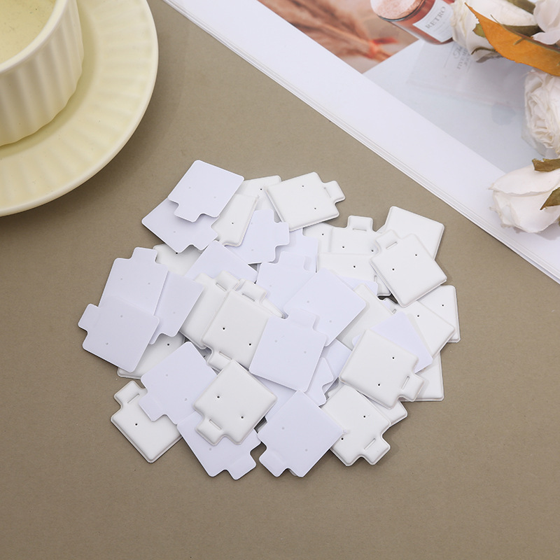 100Pcs White Earring Display C - Body Jewelry Display 评论和价格