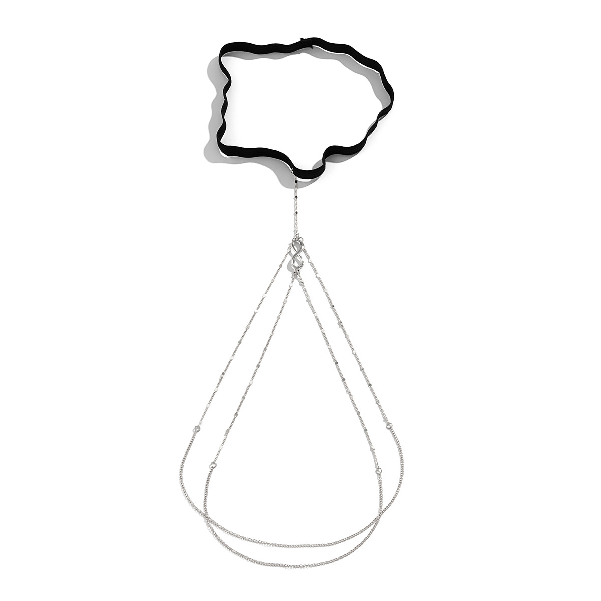 Thigh Chain Metal Elastic Mult - Body Jewelry Thigh Chain 评论和价格