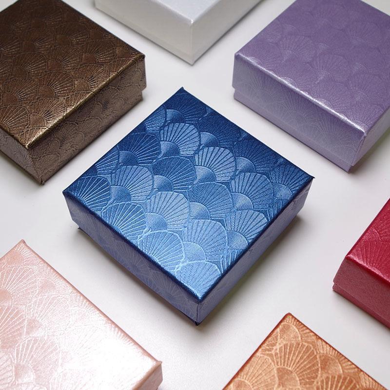 5Pcs 7x7cm Cardboard Jewelry P - Body Jewelry Display 评论和价格