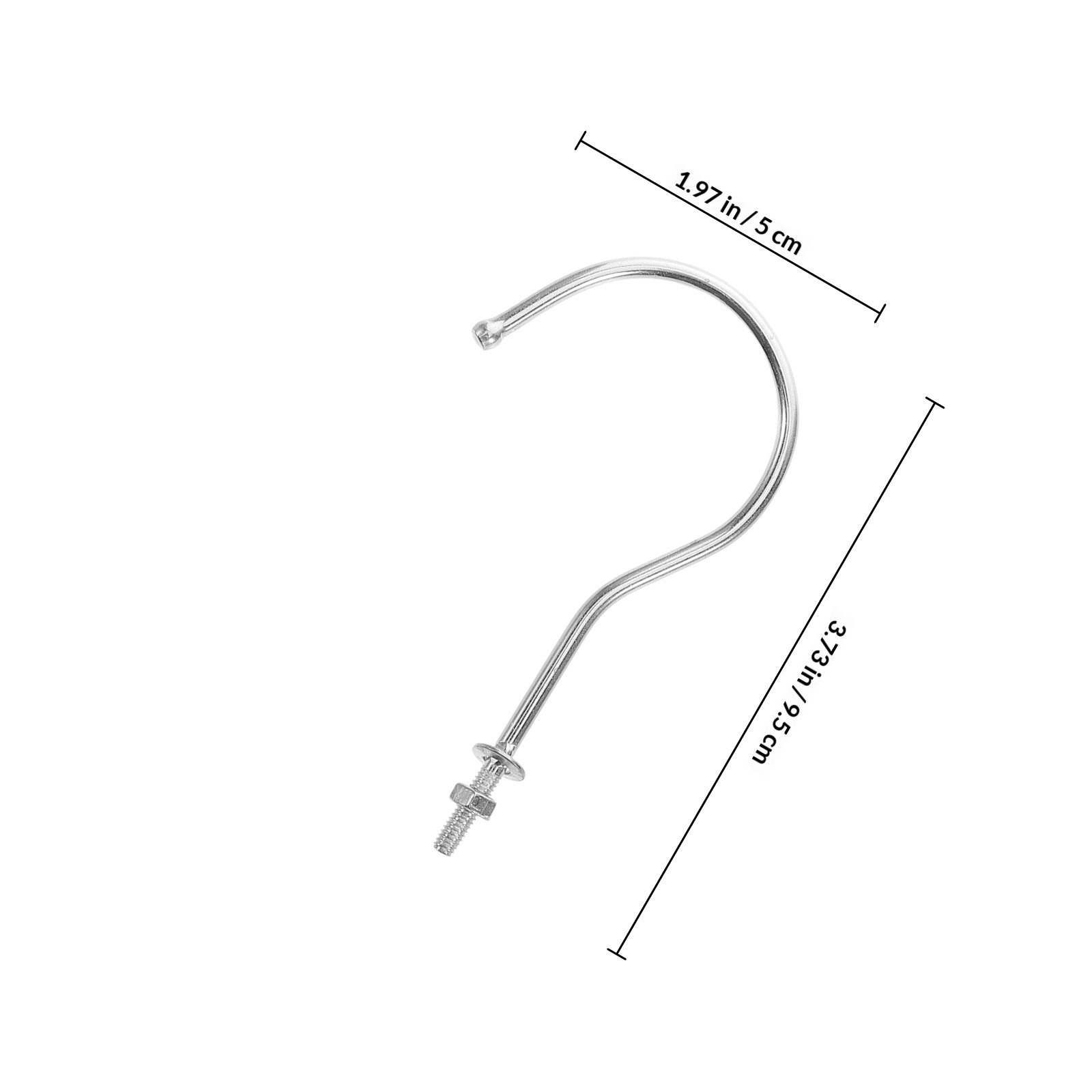 10Pcs Mannequin Body Hooks Met - Body Jewelry Display 评论和价格
