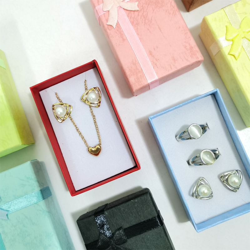 12Pcs/lot Ring Box Necklace Pe - Body Jewelry Display 评论和价格