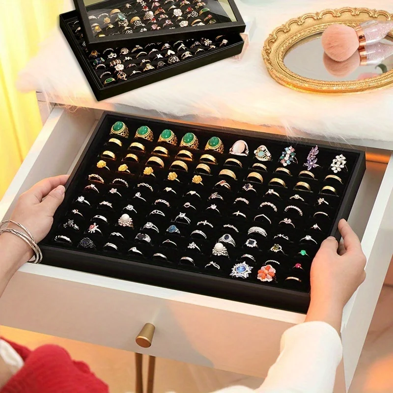 1Set Ring Holder Display Tray  - Body Jewelry Display 评论和价格