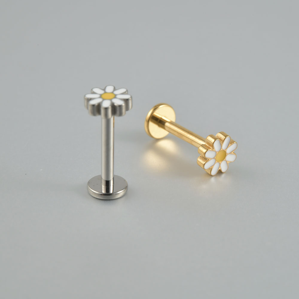 1PC G23 Titanium Threadless Pu - Body Jewelry Threadless 评论和价格