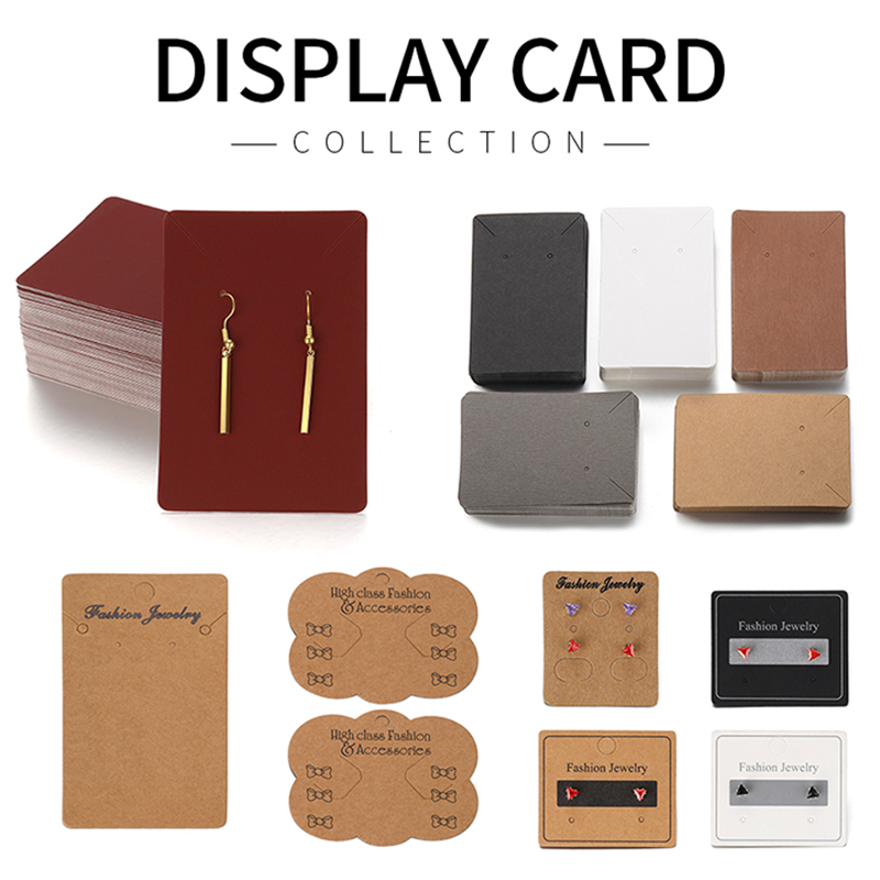50pcs/lot Paper Display Cards  - Body Jewelry Display 评论和价格