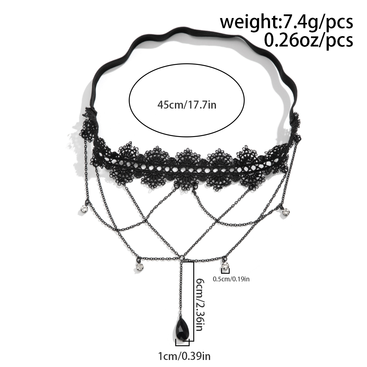 Ingemark Boho Elastic Band Bla - Body Jewelry Thigh Chain 评论和价格