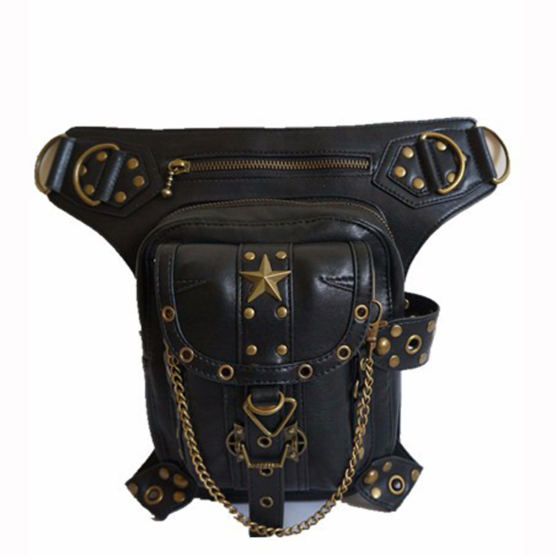 Steampunk Waist Leg Bags Women - Body Jewelry Thigh Chain 评论和价格