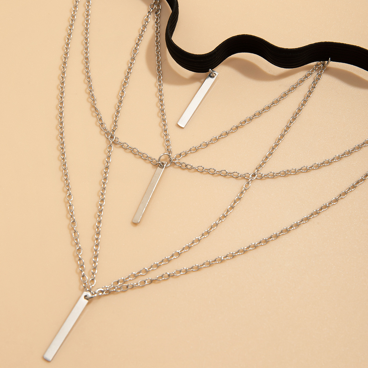 Thigh Chain Elastic Metal Bar  - Body Jewelry Thigh Chain 评论和价格