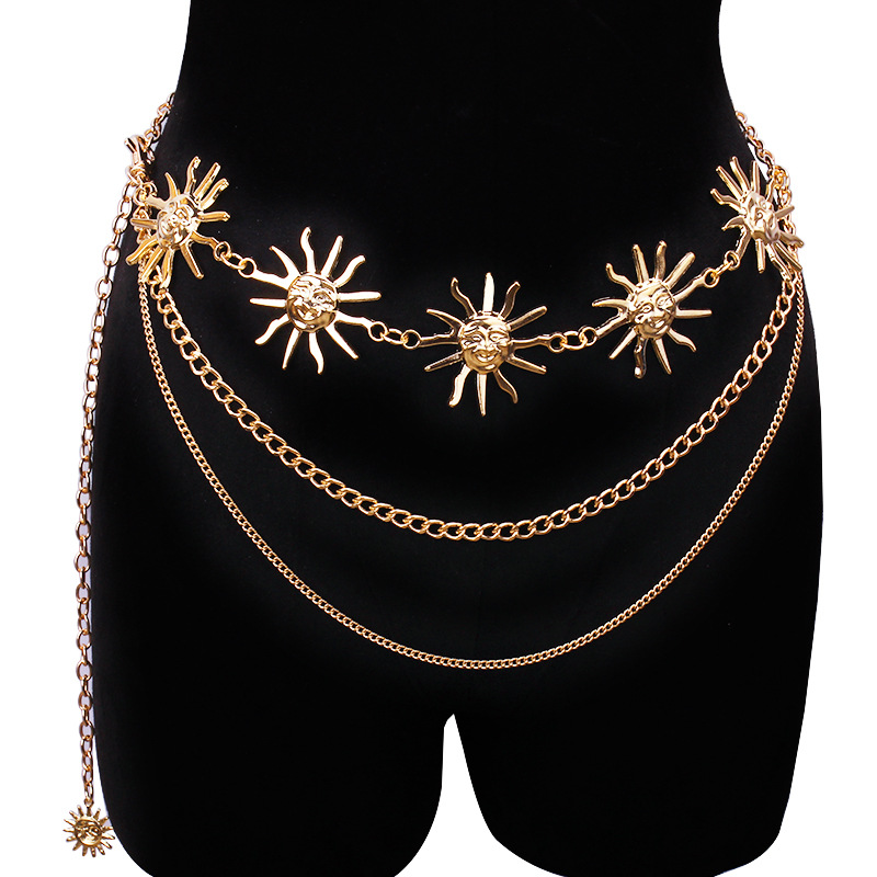 Chunky Multilayer Punk Gothic  - Body Jewelry For You 评论和价格