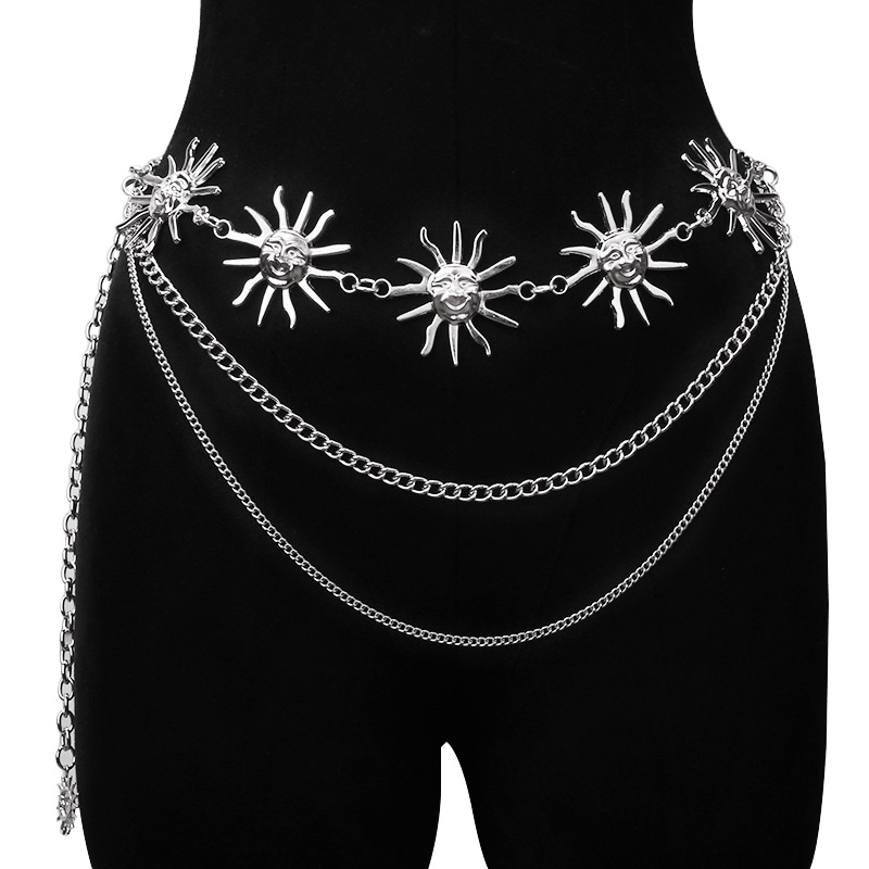 Chunky Multilayer Punk Gothic  - Body Jewelry For You 评论和价格