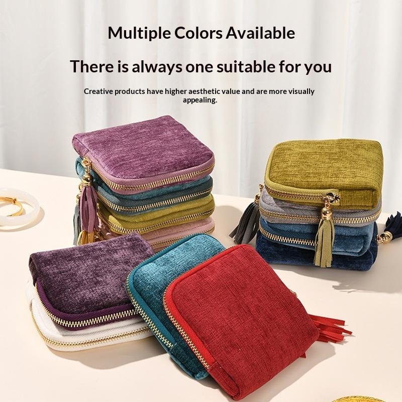 Soft Velvet Portable Jewelry S - Body Jewelry Display 评论和价格