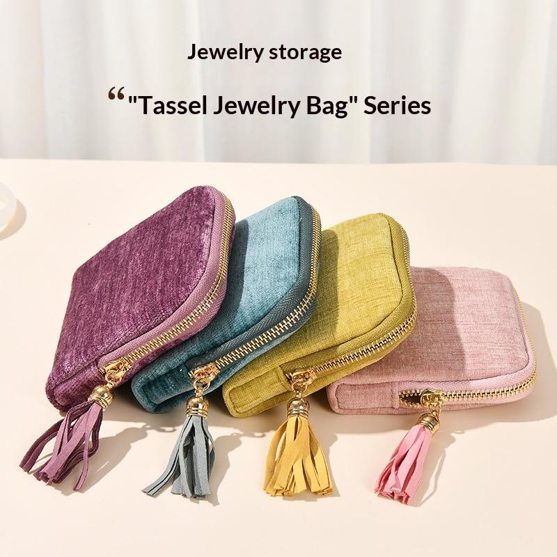 Soft Velvet Portable Jewelry S - Body Jewelry Display 评论和价格